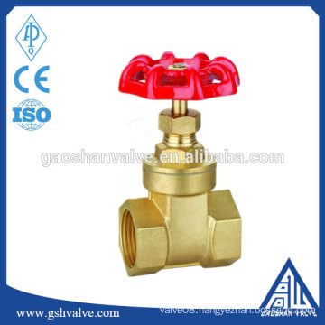 Different types female thread brass gate valve